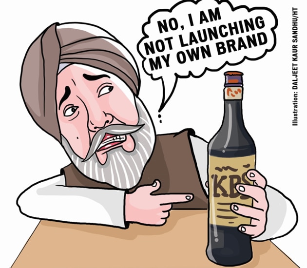 IAS officer Karan Bir Sidhu, who is presently additional chief secretary (revenue) in the Punjab government, recently posted a photograph of a few bottles of ‘KBS Whiskey’, an American brand, on his Facebook page. (Illustration by Daljeet Kaur/HT) IAS officer Karan Bir Sidhu, who is presently additional chief secretary (revenue) in the Punjab government, recently posted a photograph of a few bottles of ‘KBS Whiskey’, an American brand, on his Facebook page. (Illustration by Daljeet Kaur/HT)