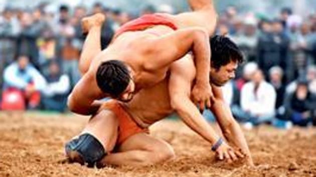 The sources in the administration said 14 wrestlers are participating and seven winners will be awarded by transferring the winning amount in their accounts. (Representative Image) The sources in the administration said 14 wrestlers are participating and seven winners will be awarded by transferring the winning amount in their accounts. (Representative Image)