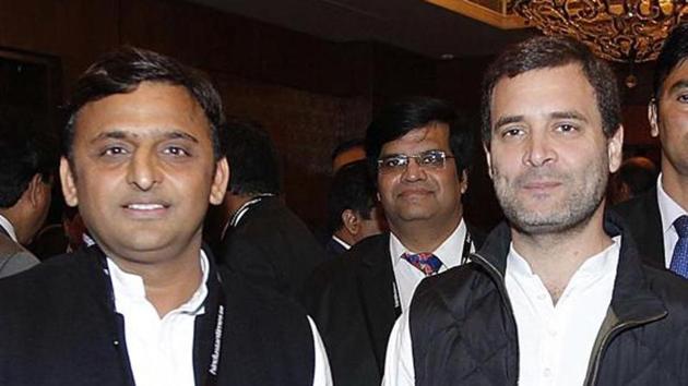 Sources say a meeting between Akhilesh Yadav and Congress vice president Rahul Gandhi might happen to seal the deal of an alliance between the two parties. (HT File Photo) Sources say a meeting between Akhilesh Yadav and Congress vice president Rahul Gandhi might happen to seal the deal of an alliance between the two parties. (HT File Photo)