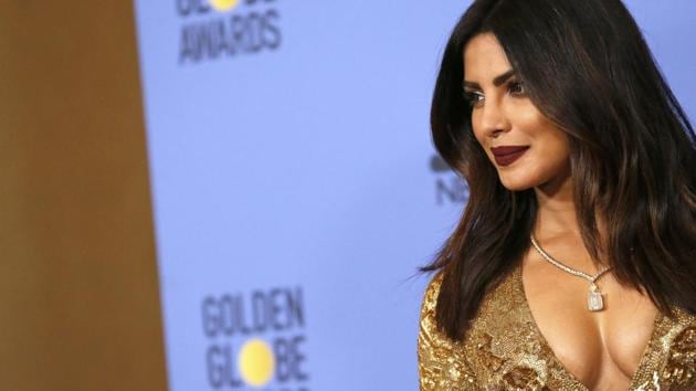 Priyanka Chopra arrives at the 74th Annual Golden Globe Awards.(REUTERS)