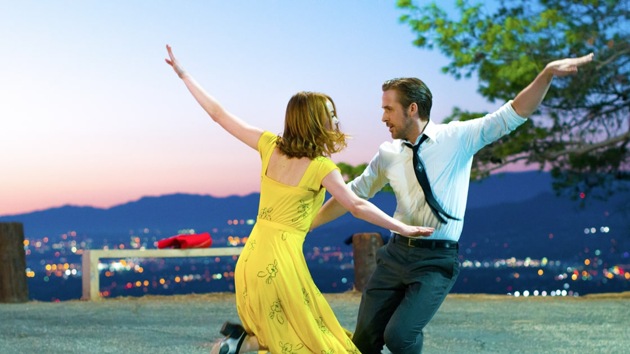 La La Land stars Ryan Gosling and Emma Stone in lead roles.