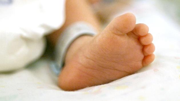 Doctors said that the baby was ‘completely white’ when they delivered him through caesarean section last month. (representation pic) Doctors said that the baby was ‘completely white’ when they delivered him through caesarean section last month. (representation pic)