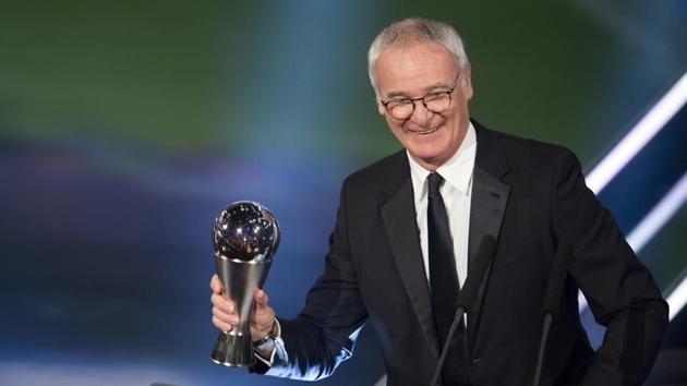 Ranieri overcame a stiff competition from Zinedine Zidane and Fernando Santos to win the award. (AP)