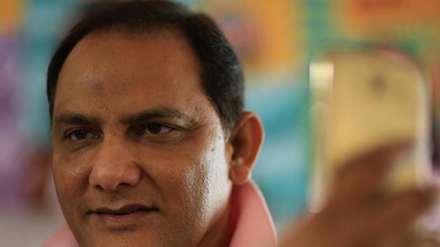 Former Indian cricket team captain Mohammad Azharuddin(Hindustan Times)