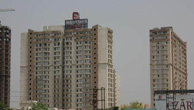 Supertech Czar Suites project in sector Omicron 1, Greater Noida. (Supertechlimited.com) Supertech Czar Suites project in sector Omicron 1, Greater Noida. (Supertechlimited.com)