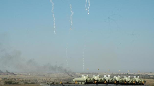 The Corps of Army Air Defence ( AAD), is an active corps of the Indian Army and a major combative formation tasked with air defences of the country from foreign threats. The AAD Corps is responsible for the protection of Indian air space from enemy aircraft and missiles. (HT PHOTO )