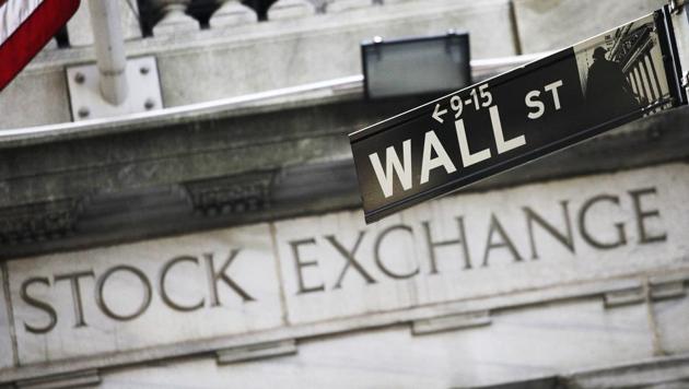 A Wall Street street sign outside the New York Stock Exchange.(AP Photo)