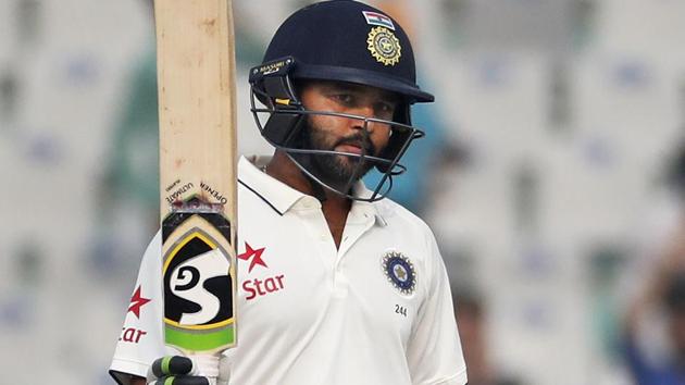 Parthiv Patel departed for 90 against Mumbai on Day 2 of Ranji Trophy final in Indore as Gujarat gained a 63-run lead. (AP) Parthiv Patel departed for 90 against Mumbai on Day 2 of Ranji Trophy final in Indore as Gujarat gained a 63-run lead. (AP)