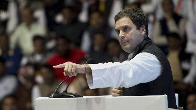 Congress vice president Rahul Gandhi addressed the party's Jan Vedna Sammelan at Talkatora Stadium in New Delhi. (PTI Photo) Congress vice president Rahul Gandhi addressed the party's Jan Vedna Sammelan at Talkatora Stadium in New Delhi. (PTI Photo)