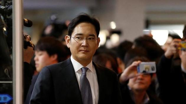 Samsung Electronics vice-chairman Lee Jae-yong arrives to attend a hearing at the national assembly in Seoul. (Reuters file photo) Samsung Electronics vice-chairman Lee Jae-yong arrives to attend a hearing at the national assembly in Seoul. (Reuters file photo)
