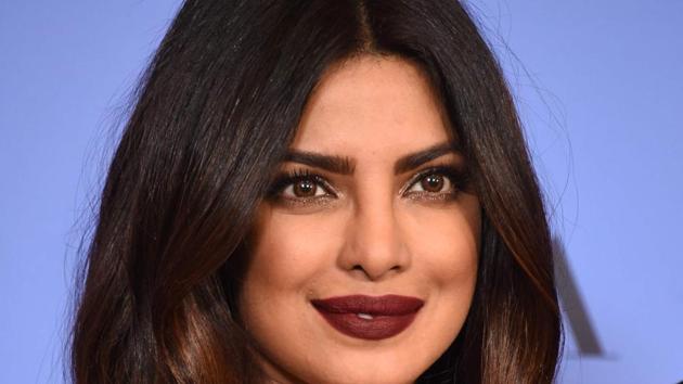 Priyanka Chopra poses in the press room at the 74th annual Golden Globe Awards. (AFP) Priyanka Chopra poses in the press room at the 74th annual Golden Globe Awards. (AFP)