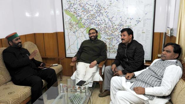 PDF had supported the Congress in forming the government in 2012 and saved the Harish Rawat government in 2016 floor test. (HT File Photo) PDF had supported the Congress in forming the government in 2012 and saved the Harish Rawat government in 2016 floor test. (HT File Photo)