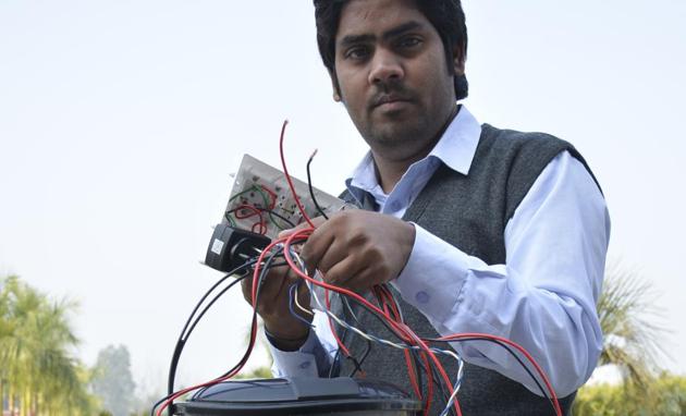 The device will inform authorities about the solid waste collected once it is filled to a certain level (HT PHOTO) The device will inform authorities about the solid waste collected once it is filled to a certain level (HT PHOTO)