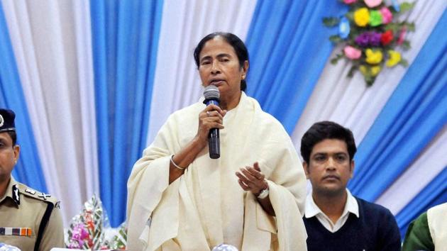 West Bengal Chief Minister Mamata Banerjee addresses at the Babughat transit camp for Gangasagar Mela, in Kolkata on Wednesday, Jan 11, 2016. (PTI) West Bengal Chief Minister Mamata Banerjee addresses at the Babughat transit camp for Gangasagar Mela, in Kolkata on Wednesday, Jan 11, 2016. (PTI)