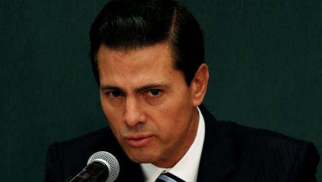 Mexico's President Enrique Pena Nieto during a press conference in Mexico City, Mexico. (Reuters File Photo) Mexico's President Enrique Pena Nieto during a press conference in Mexico City, Mexico. (Reuters File Photo)