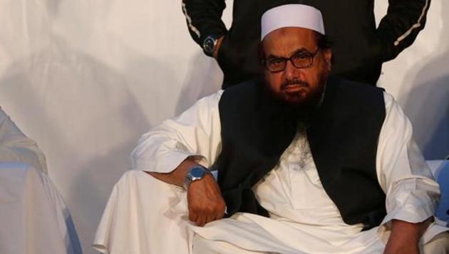 File photo of Hafiz Saeed, founder of the Lashkar-e-Taiba, at a rally against India in Karachi, Pakistan, on December 18, 2016. (Reuters) File photo of Hafiz Saeed, founder of the Lashkar-e-Taiba, at a rally against India in Karachi, Pakistan, on December 18, 2016. (Reuters)