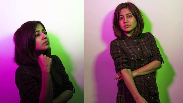 Shweta Tripathi does an exclusive photo shoot with HT 48 Hours (Photo: Aalok Soni/HT)