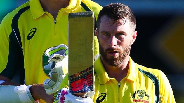 Australia national cricket team batsman Matthew Wade celebrates after scoring a century against Pakistan cricket team in the 1st ODI in Brisbane on Friday. Australia posted 268/9 in 50 overs. Get score of Australia vs Pakistan first ODI from Brisbane, here. (AFP) Australia national cricket team batsman Matthew Wade celebrates after scoring a century against Pakistan cricket team in the 1st ODI in Brisbane on Friday. Australia posted 268/9 in 50 overs. Get score of Australia vs Pakistan first ODI from Brisbane, here. (AFP)