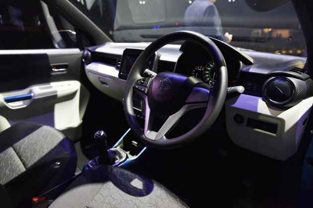 The interior front cabin with a view of the dashboard. (Virendra Singh Gosain/HT PHOTO) 