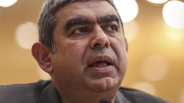 Vishal Sikka, chief executive officer of Infosys Ltd has said that if companies continue to focus on delivering value and innovation, ‘things will be okay’. (Bloomberg via Getty Images) Vishal Sikka, chief executive officer of Infosys Ltd has said that if companies continue to focus on delivering value and innovation, ‘things will be okay’. (Bloomberg via Getty Images)