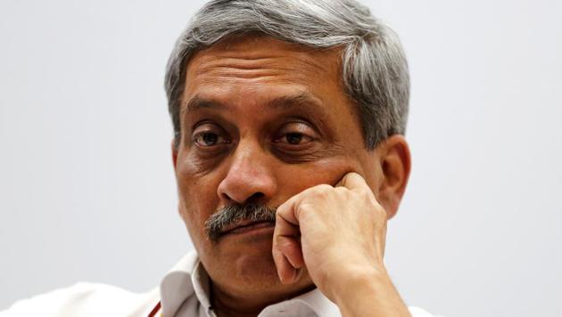 India's Defence Minister Manohar Parrikar attends a seminar during the Vibrant Gujarat investor summit in Gandhinagar, India, January 12, 2017. REUTERS/Amit Dave (REUTERS)