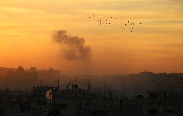 Syria said that Israel fired rockets at a military airport west of Damascus. (AFP File Photo) Syria said that Israel fired rockets at a military airport west of Damascus. (AFP File Photo)