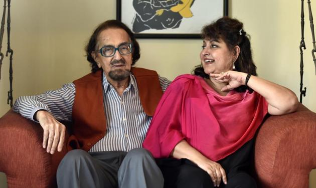 Raell and Alyque Padamsee(Kunal Patil)