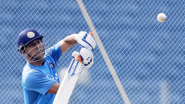 Dhoni, free from the captaincy burden, will be aiming to put on his best performance in the three ODIs before the Champions Trophy. (AP) Dhoni, free from the captaincy burden, will be aiming to put on his best performance in the three ODIs before the Champions Trophy. (AP)