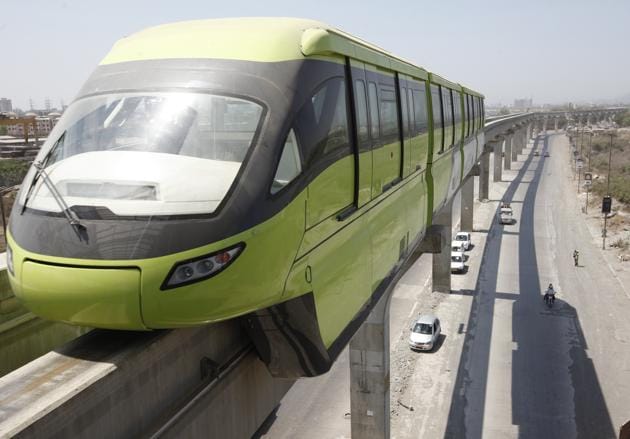 Currently, the MMRDA pays the operator Rs3,131 for every trip that the monorail makes. This includes maintenance of the entire fleet.(File photo)