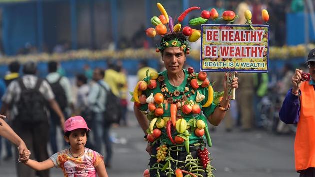 Participants of Mumbai Marathon Dream run. (kunal patil/ht photo) 