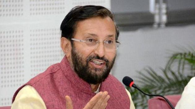 Prakash Javadekar on Sunday said Manipur Chief Minister O Ibobi Singh should resign if he can’t remove the ongoing economic blockade on National Highways in the state. (PTI Photo) Prakash Javadekar on Sunday said Manipur Chief Minister O Ibobi Singh should resign if he can’t remove the ongoing economic blockade on National Highways in the state. (PTI Photo)
