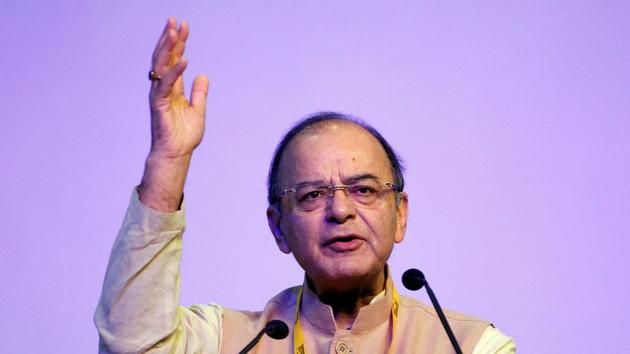The all-powerful GST Council, headed by Jaitley, will meet for the ninth time on Monday with the issue of who gets to administer the Goods and Services Tax (GST) being the single biggest issue on agenda.(REUTERS file)