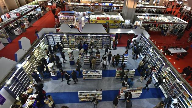 The New Delhi World Book Fair was organised at Pragati Maidan.(Raj K Raj) The New Delhi World Book Fair was organised at Pragati Maidan.(Raj K Raj)