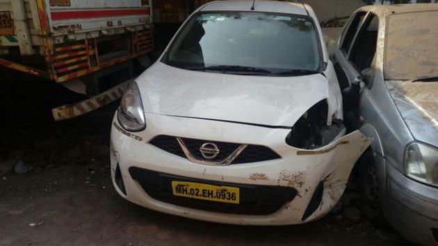“Salman Khan pressed the accelerator while attempting to apply the brakes and lost control of the car,” said sub-inspector Maya Gaikwad who is investigating the case (HT photo) “Salman Khan pressed the accelerator while attempting to apply the brakes and lost control of the car,” said sub-inspector Maya Gaikwad who is investigating the case (HT photo)