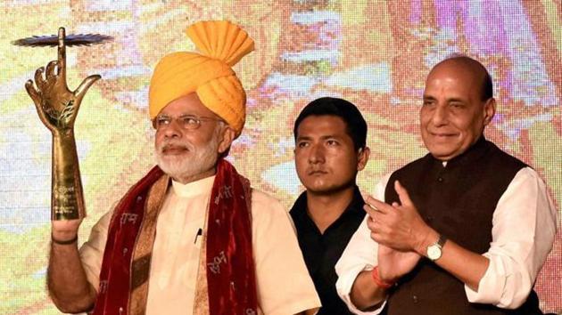 The BJP will need a near sweep in the Uttar Pradesh assembly elections to see an NDA candidate as the next President of India. (HT File Photo) The BJP will need a near sweep in the Uttar Pradesh assembly elections to see an NDA candidate as the next President of India. (HT File Photo)