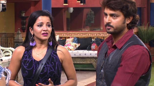 Monalisa got emotional when Vikrant Singh Rajput visited her sometime back on the show