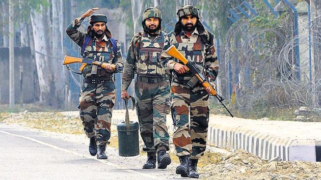 The report on Future Core Technologies and Problem Statements acknowledges the challenges that soldiers face. (Nitin Kannotra/HT File Photo) The report on Future Core Technologies and Problem Statements acknowledges the challenges that soldiers face. (Nitin Kannotra/HT File Photo)