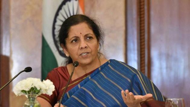 Union Commerce & Industry Minister Nirmala Sitharaman addressing a press conference in New Delhi. (PTI) Union Commerce & Industry Minister Nirmala Sitharaman addressing a press conference in New Delhi. (PTI)
