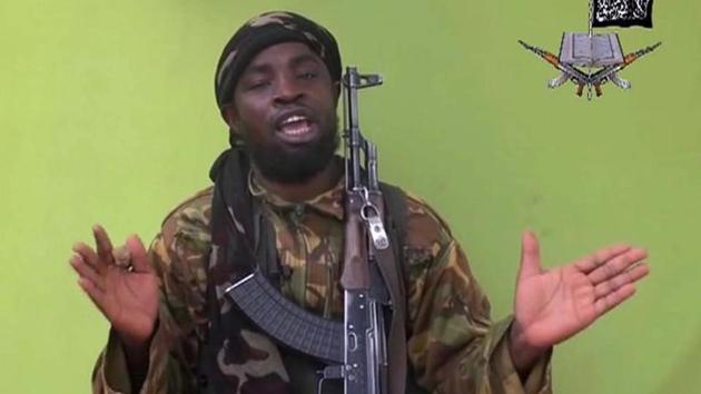 This 2014 file photo taken from video by Nigeria’s Boko Haram terrorist network shows their leader Abubakar Shekau speaking to the camera. (AP) This 2014 file photo taken from video by Nigeria’s Boko Haram terrorist network shows their leader Abubakar Shekau speaking to the camera. (AP)