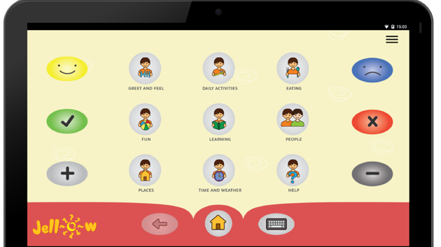A screenshot of the application called Jellow.(HT Photo) A screenshot of the application called Jellow.(HT Photo)
