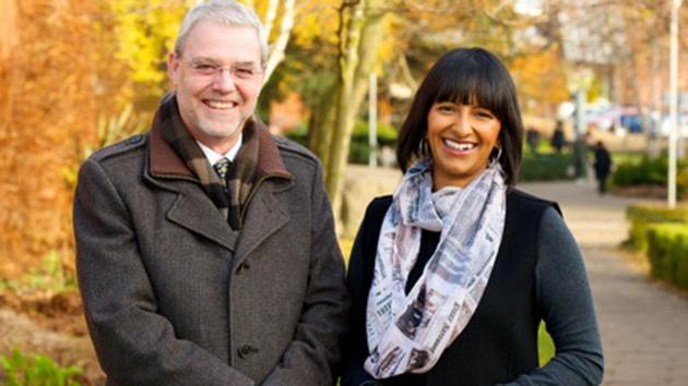 Ranvir Singh (right), who will take over as the next chancellor of the University of Central Lancashire, and the varsity’s new vice-chancellor Mike Thomas. (UCLan) Ranvir Singh (right), who will take over as the next chancellor of the University of Central Lancashire, and the varsity’s new vice-chancellor Mike Thomas. (UCLan)