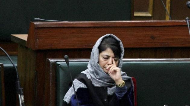 Chief Minister Mehbooba Mufti on Monday questioned how the return of “our people” could bring about a demographic change. (PTI Photo) Chief Minister Mehbooba Mufti on Monday questioned how the return of “our people” could bring about a demographic change. (PTI Photo)
