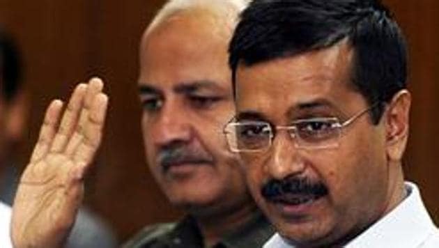 Arvind Kejriwal on Tuesday denied charges of promoting bribery by asking voters to take money from other parties and vote for the AAP in Punjab and Goa. (HT File Photo) Arvind Kejriwal on Tuesday denied charges of promoting bribery by asking voters to take money from other parties and vote for the AAP in Punjab and Goa. (HT File Photo)