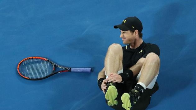 Andy Murray overcame an ankle injury to win by 6-3, 6-0, 6-2 against No. 156-ranked Andrey Rublev (Getty Images)