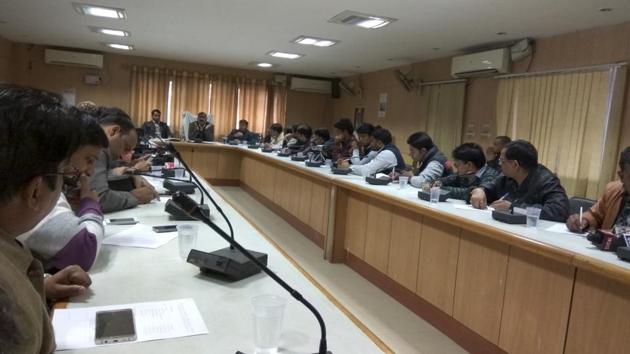 The district election officer of Gautam Budh Nagar appealed to NGOs and social organisations to refrain from holding functions for candidates. (HT Photo) The district election officer of Gautam Budh Nagar appealed to NGOs and social organisations to refrain from holding functions for candidates. (HT Photo)