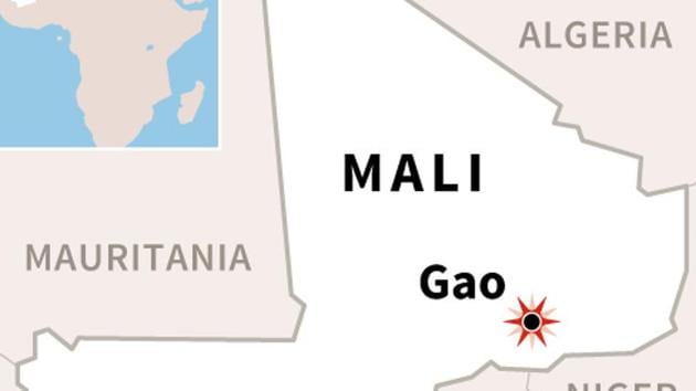 Map locating the northern Malian city of Gao, where a suicide attack killed 40 people. (AFP) Map locating the northern Malian city of Gao, where a suicide attack killed 40 people. (AFP)