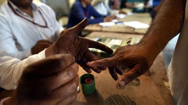 The municipal elections in Delhi are likely to be held in April.(Arun Sharma/HT Photo) The municipal elections in Delhi are likely to be held in April.(Arun Sharma/HT Photo)