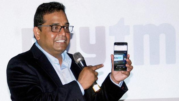 Founder and CEO Paytm, Vijay Shekhar Sharma(PTI)