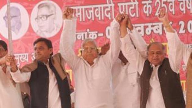 Rashtriya Janata Dal chief Lalu Prasad said he would campaign for UP chief minister Akhilesh Yadav to ensure victory of socialist forces. (HT file photo) Rashtriya Janata Dal chief Lalu Prasad said he would campaign for UP chief minister Akhilesh Yadav to ensure victory of socialist forces. (HT file photo)