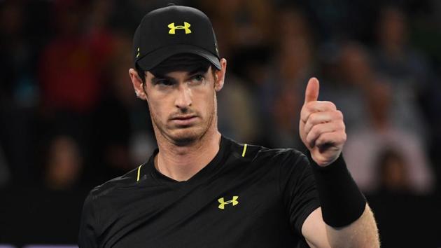 Andy Murray defeated Russia’s Andrey Rublev 6-3, 6-0, 6-2 to cruise into the third round of the Australian Open. (AFP) Andy Murray defeated Russia’s Andrey Rublev 6-3, 6-0, 6-2 to cruise into the third round of the Australian Open. (AFP)
